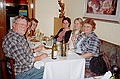 Des, Matt, Matthew, Kylie, Margaret and Joan at Neutral Bay Restaurant